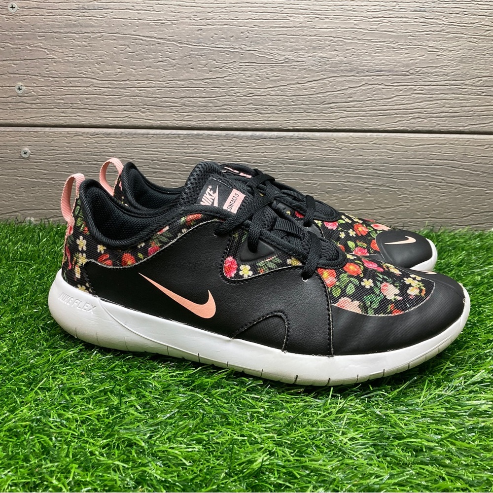 Nike Flex Contact 3 Youth Girls Athletic Running Shoes Size 6Y